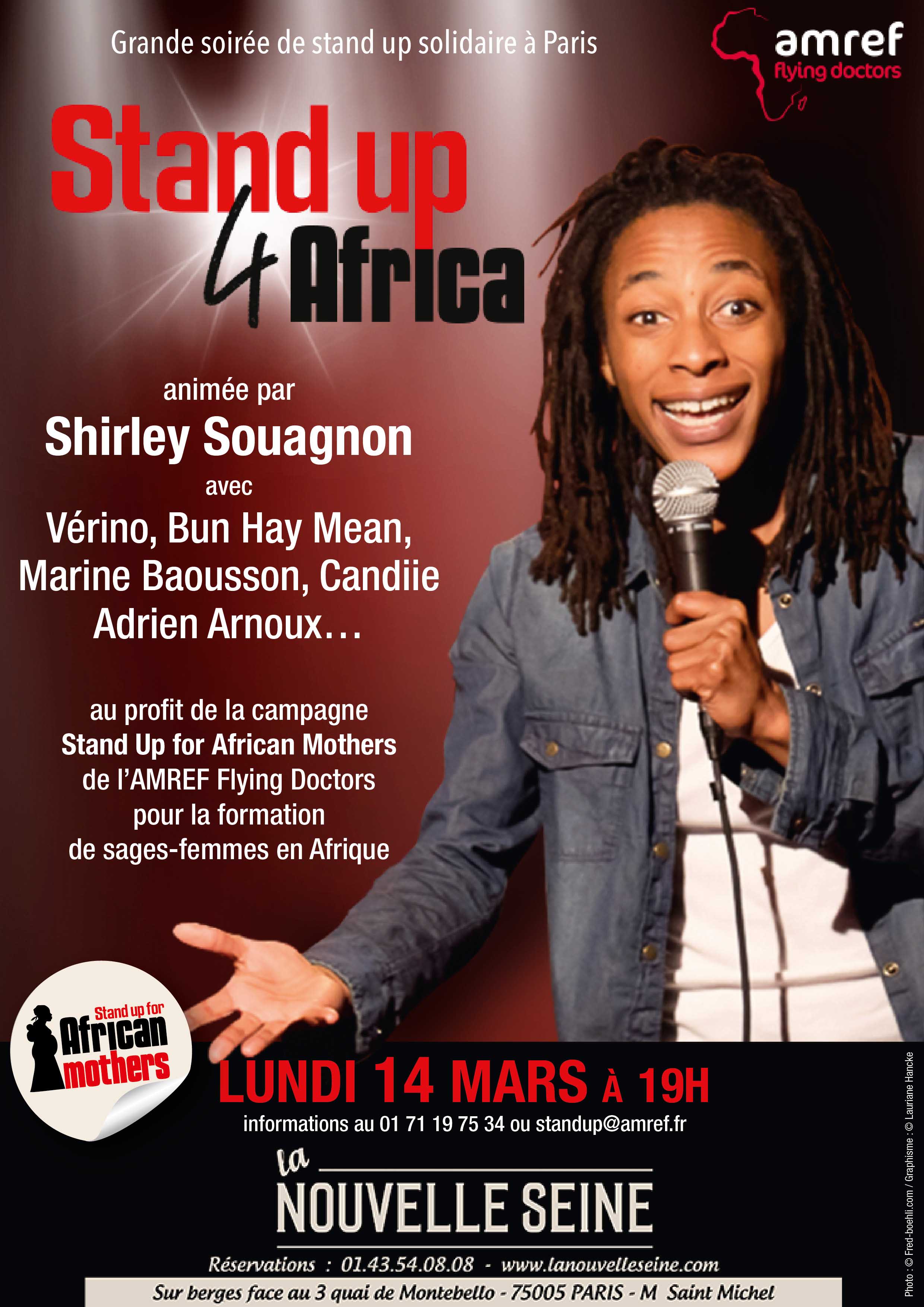 Stand Up 4 Africa La Nouvelle Seine
